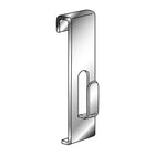 Wamaco Gridwall Flush Hook - Black - 40 Pack-Hang framed pictures, signage and packaged products