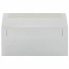 JAM Paper #10 Passport Business Envelopes - 4.125" x 9.5" - Granite Silver Recycled - 50 Pack-Size: #10 (4.13 x 9.5 inches)