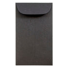 JAM Paper #3 Coin Envelopes, 2.5" x 4.25", Black, 50 Pack (356730544i)-Coin size envelopes
