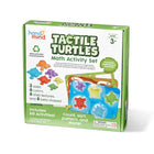 Hand2Mind Tactile Turtles - Multicolor-10 double-sided Activity Cards and Activity Guide introduce early math skills.