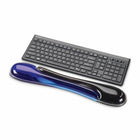 Kensington Duo Gel Keyboard Wrist Rest - Black/Blue (62397)-Ventilation channel helps keep hands cool and dry
