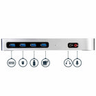 StarTech DK30A2DH Dual-4K Monitor Docking Station - Dual HDMI, Dual DP, or HDMI & DP 60Hz - USB-C/USB 3.0-Extended displays are currently only supported with DisplayLink-based products on macOS 10.11 to 10.13.3. This may change in future versions.