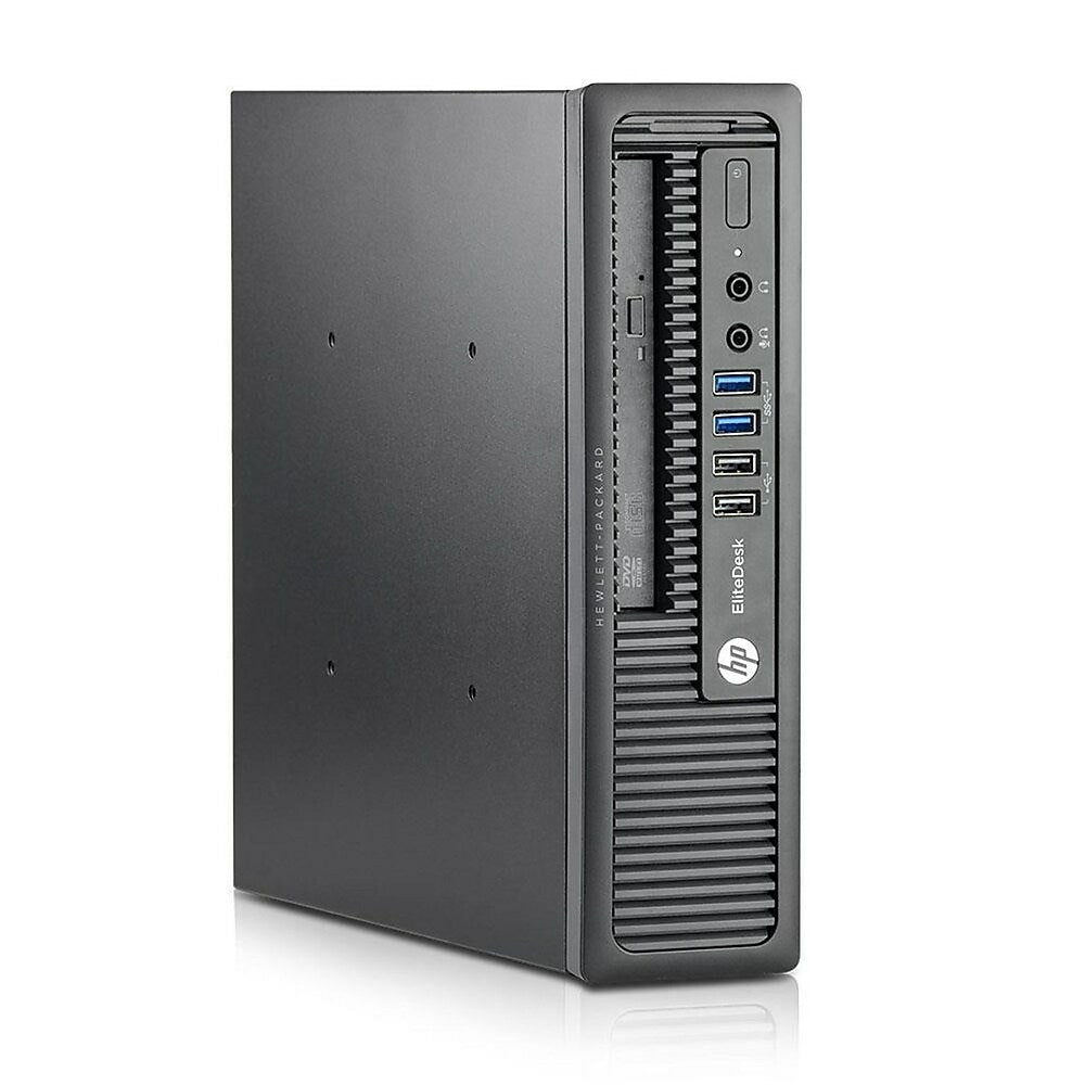 HP Refurbished ELITEDESK 800 G1 USFF Desktop, 2.9 GHz Intel Core