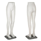Eddie's Hang-Up Display Ltd. Endurable Female Pant Form, Recyclable material, White (150372)-Endurable female pant form