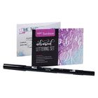Tombow Lettering Advanced Set-4 Dual Brush Pens with flexible brush tip for big, bold letters and fine tip for details