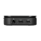 Targus USB-C Universal Dual HD Docking Station with 85W PD Pass-Thru - Black-Weight: 0.44 lb