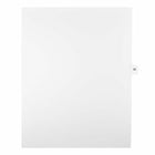 Mark Maker Legal Exhibit Index Tab White Single Tabs, 1/15th Cut, Letter Size, No Holes, Number 22, 25 Pack-White Single Tabs, 1/15th Cut