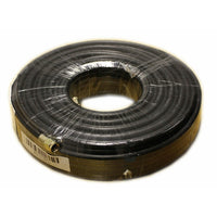 Digiwave 50' RG6 Coxial Cable, 0.8" x 6.3" x 6.3", Black-Copper clad steel center conductor