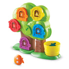 Learning Resources Hide & Seek Learning TreeHouse - Multicolor-Apples fit behind doors, and strengthen concepts of number, shape and color recognition during games of hide and seek