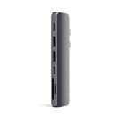Satechi Type-C Pro Hub with 4K HDMI - Space Grey-Space Grey, Aluminum,  7-Port