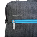 Vangoddy Wave 15.6" Laptop Messenger Bag - Blue-Approximate extrernal dimensions: 16" x 12" x 3"