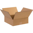 Staples Corrugated Boxes - 12" L x 12" W x 4" H - 25 Pack-Dimensions: 12" L x 12" W x 4" H