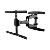 TygerClaw 32"-65" Full Motion Wall Mount for Curved TV, 18" x 29" x 4", Black-Large size Full-Motion wall mount for curved TV