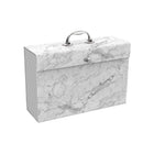 Fresh Home Elements 19 Pocket File Case - Marble-19 Tabs