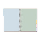Studio Oh! Dotted Palms Edith Notebook - 9.30" x 6.80" - Assorted Colours-Assorted colours