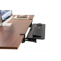 Intekview Clamp-On Keyboard Tray-Built with Steel, Plastic and Patricle Board.