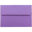 JAM Paper 4bar A1 Envelopes, 3.63 x 5 1/8, Brite Hue Violet Purple Recycled, 1000 Pack (15815B)-Violet