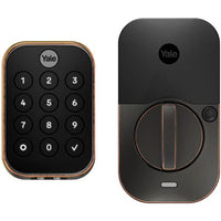 Yale Assure Lock 2 - Key-free with Wi-Fi - Rubbed Bronze (YRD430WF10BP)-Smart Door Lock