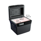 SentrySafe Large Digital Fire/Water File - 0.66 Cu.Ft.-Construction: Blow-moulded plastic with captured fire insulation