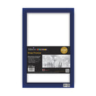 SECO Snap Poster Frame Case - 11" W x 17" H - Blue-Quick snap spring hinged front load frame makes it quick and easy to switch posters and pictures