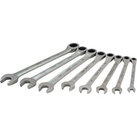 Gray Tools 8 Piece SAE, Combination Fixed Head, Ratcheting Wrench Set, 5/16"-3/4"-Contains Sizes: 5/16", 3/8", 7/16", 1/2", 9/16", 5/18", 11/16", 3/4".