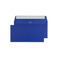 Blake Creative Color Bright Blue Invitation Envelopes - 4 1/2" W x 9" L - Victory Blue - 25 Pack-Victory Blue