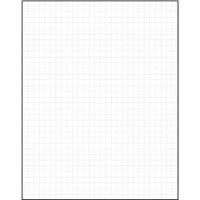 Staples Grid Foam Boards, 20" x 30", White, 2 Pack-Grid line foam boards feature pre-printed grid lines that disappear from a distance