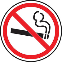 Accuform Signs No Smoking Csa Safety Sign, 12" x 12", Aluminum, Pictogram-Display Type Bolt-On