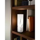 Eglo Rivato In-Line Switch Table Lamp - 10.25" - White & Chrome Glass-Uses 1 x 60W max. Medium Base Bulb (Sold Separately)