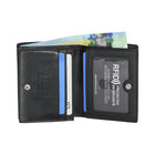Club Rochelier Snap Cardholder & Billfold Wallet - Black-1 Bill compartment