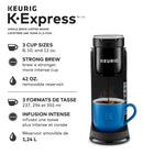 Keurig K-Express Single Serve K-Cup Pod Coffee Maker - With A Removable Reservoir And Strong Button Function - Black-9