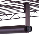 TRINITY  Mobile Closet Organizer, Bronze (TBFPBR-2702)-1 Shelf: 28 W x 14 D - 40 lbss weight capacity