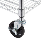 TRINITY 6-Tier Wire Shelving Rack with Wheels, Chrome (TBFC-0907)-EcoStorage finish represents eco-friendly production - No toxic chemicals are released into the environment during the production of this product