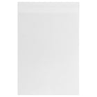 JAM Paper Cello Sleeves with Self Adhesive Closure, 5 7/16 x 7.38, Clear, 100 Pack (A7CELLO)-Size: 5 7/16" x 7-3/8"