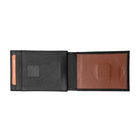 Champs Leather RFID Mag Hybrid Wallet - Black-1 ID window for super fast and easy display of your most used card