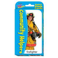 Trend Enterprises Community Helpers Pocket Flash Cards (T-23022)-Age Group: 8 to 12 years