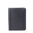 Valentino Writing Pad In Synthetic Leather, Cognac-Exterior pocket