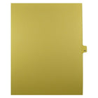 Mark Maker Legal Exhibit Index Tab Buff Single Tabs, 1/25th Cut, Letter Size, No Holes, Number 13, 25 Pack-Buff Single Tabs, 1/25th Cut