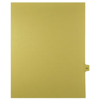Mark Maker Legal Exhibit Index Tab Buff Single Tabs, 1/15th Cut, Letter Size, No Holes, Number 101, 25 Pack-Buff Single Tabs, 1/15th Cut