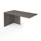 Bestar i3 Plus Return Table, Bark Grey (160810-1147)-Bark Grey