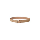 Kuny's Leather Belt Double Tongue 2"W with Roller Buckle (EL-899)-Colour: Tan