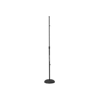 Ultimate Support, JS-MCRB100, Round Base Microphone Stand-Heavy-duty weighted base that measures 9.75" in diameter