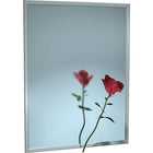 ASI Channel Frame Mirror 18" x 24", Plate Glass-Channel Frame Plate Glass Mirror, 18 x 24