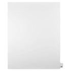 Mark Maker Legal Exhibit Index Tab White Single Tabs, 1/25th Cut, Letter Size, No Holes, Number 100, 25 Pack-White Single Tabs, 1/25th Cut