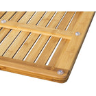Oceanstar FM1163 Bamboo Floor and Shower Mat-Elevated design allows for water to evaporate