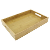 Cathay Importers Bamboo Rectangle Tray, Small (EC-23-0142)-Serving tray