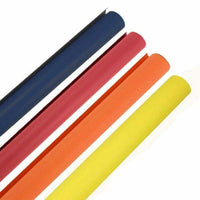 JAM Paper Assorted Gift Wrap - Matte Wrapping Paper - 25 Sq. Ft Each - Autumn Colours - 4 Rolls/Pack -Red, Navy Blue, Orange, Yellow: Colourful Wrapping Paper will make anyone excited to find out what’s inside