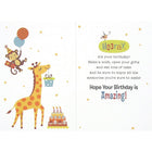 Rosedale 5-1/2" x 8" Juvenile Happy Birthday Hooray! Greeting Cards And Envelopes, 12 Pack (15911)-Card shop quality greeting cards