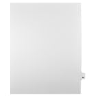 Mark Maker Legal Tabs - Letter Size - White - 1/25th cut - 25 tabs per package - 5 packages Pack - Number 96-White Single Tabs