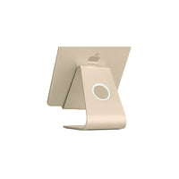 Rain Design mStand tablet Stand, Gold (10051)-Angled stand provides a comfortable view